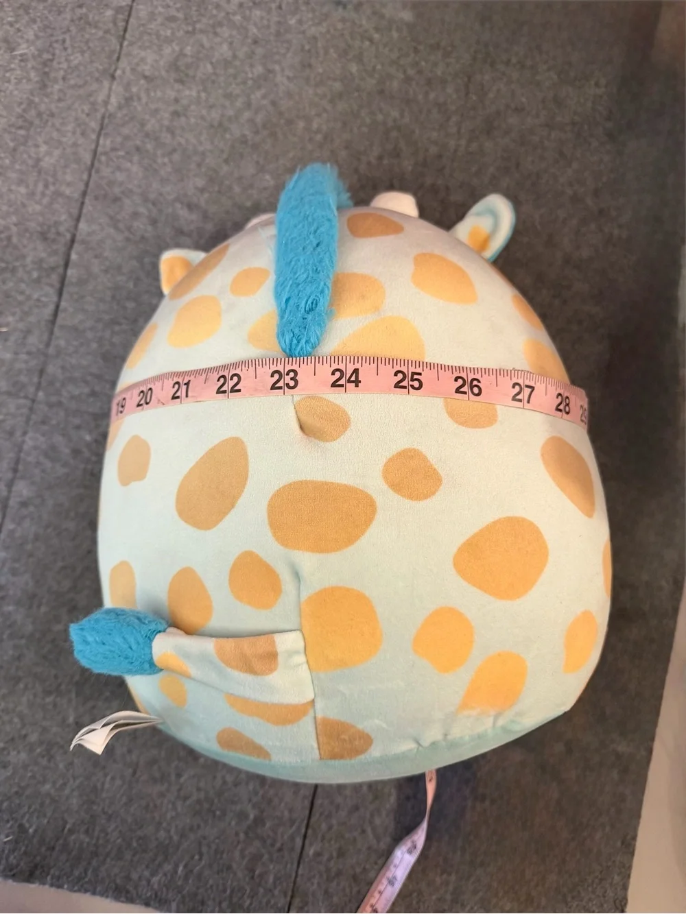 Squishmallows Light Blue & Yellow Giraffe Plush